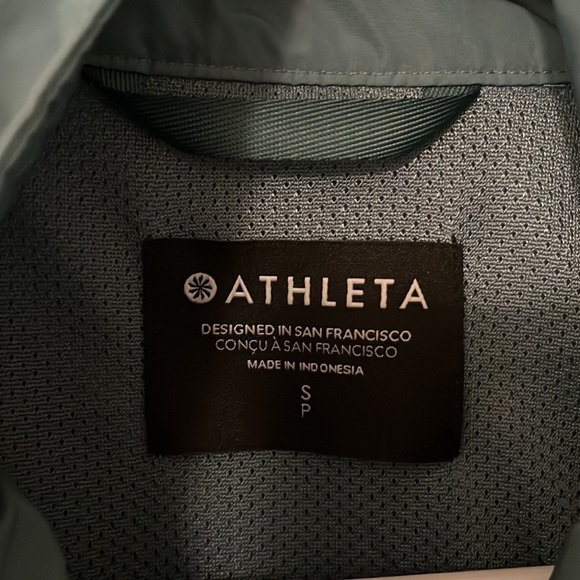 Athleta jacket size S. Teal. - Picture 3 of 7